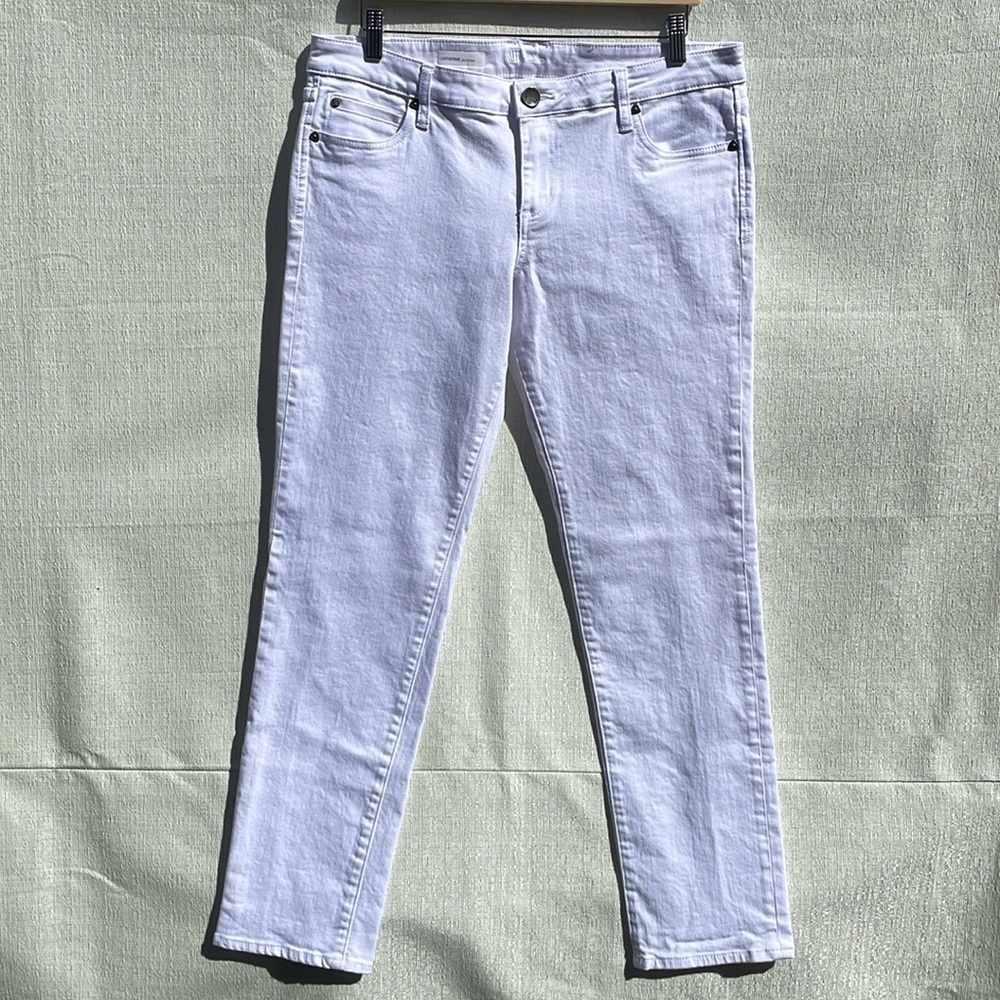 Kut From The Kloth Catherine Mid Rise Boyfriend White Size 12